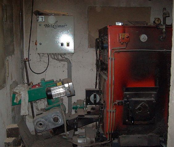 Wood-fired boiler